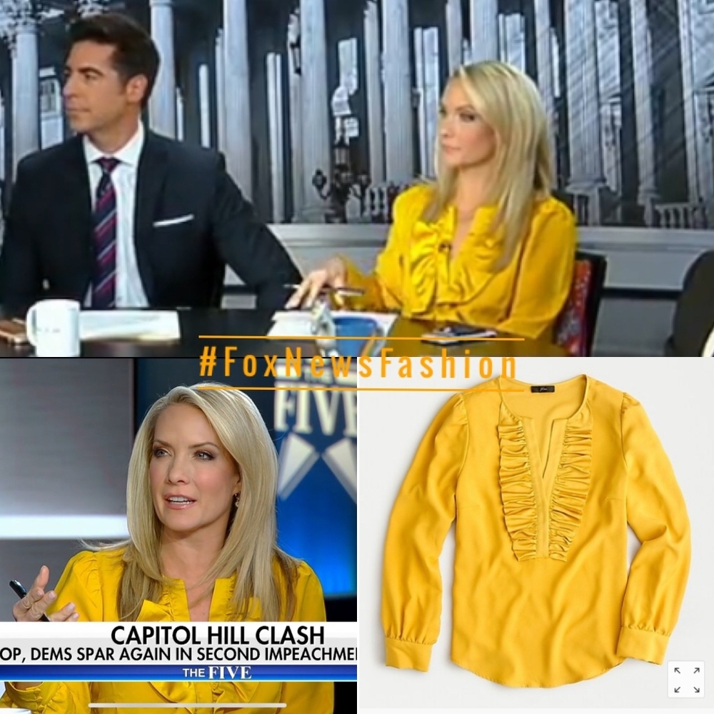 J. Crew Ruffle Top XS